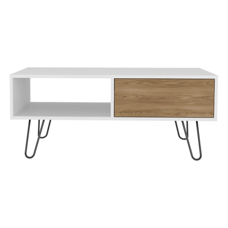 Taylor Coffee Table , Living Room, White Ligth Pine