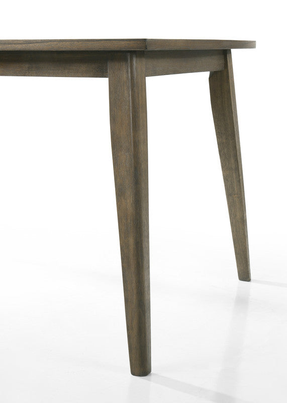 Billie Vintage Walnut 72" Contemporary Rectangle Dining Table