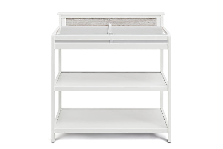 Connelly Changing Table White Rockport Gray