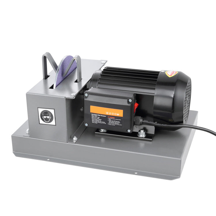 Lawn Mower Blade Sharpener, 2 3Hp 500W Lawnmower Blade Grinder With 7 Inch Ceramic Grinding Wheel, Powerful Bench Mower Sharpening Machine For High Low Lift Blades, Gator Blades, Flat Blades