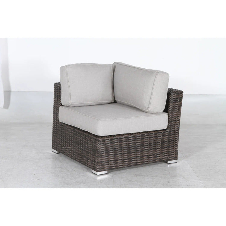 Fully Assembled 3 Piece Wicker Seating Group With Plush Cushions