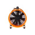 Portable Ventilator, 12 Inch Heavy Duty Cylinder Fan With 16.4Ft Duct Hose, 585W Strong Shop Exhaust Blower 3198Cfm, Industrial Utility Blower For Sucking Dust, Smoke, Smoke Home Workplace