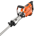 Demolition Jack Hammer, 2200W 1400 Bpm Jack Hammer Concrete Breaker, Heavy Duty Electric Jack Hammer 6Pcs Chisels Bit With Gloves, 360 C Swiveling Front Handle For Trenching And Breaking Holes