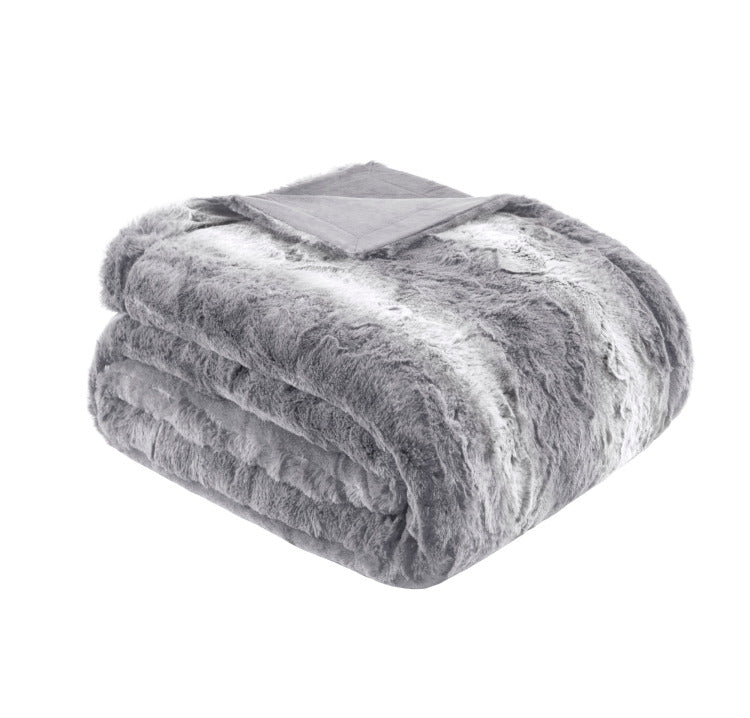 1Pc 50X60" Faux Fur Throw