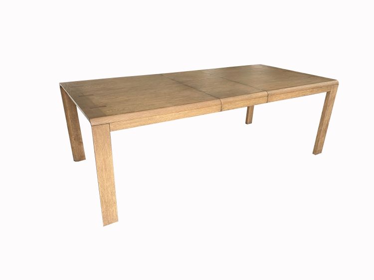 Leg Dining Table W Leaf Latte