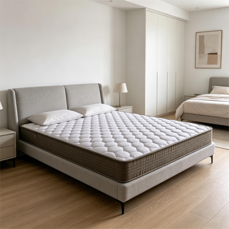 6 Inch Soft Medium Firmness Pocket Spring Mattress Pocket Coil Mattress, Twin Size