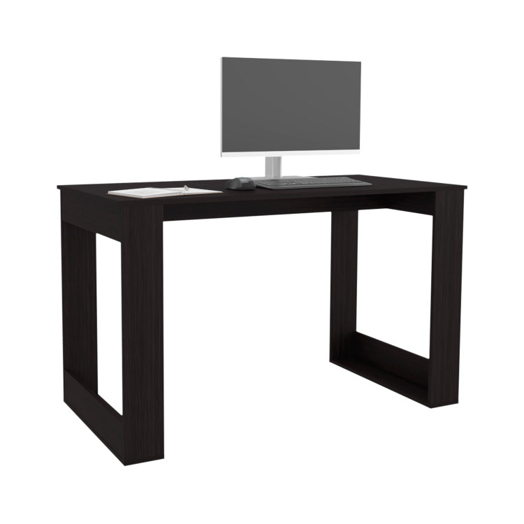 Writing Desk With Ample Workstation And Sturdy Legs