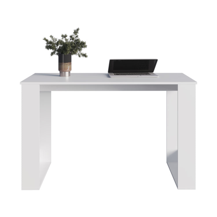 Writing Desk With Ample Workstation And Sturdy Legs