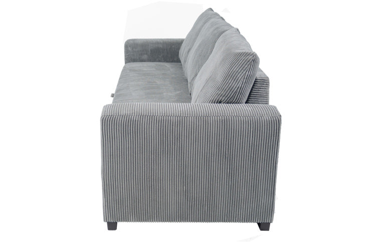 Modern Convertible Sleeper Sofa With Pull Out Bed Corduroy