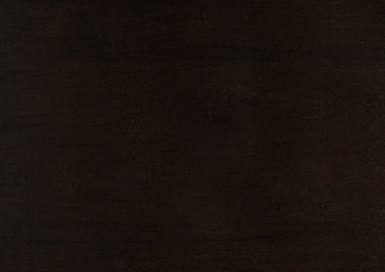 Transitional Black Faux Leather Seat 24 Inch Counter Height Stools Set Of 2, Espresso Finish Solid Wood Frame