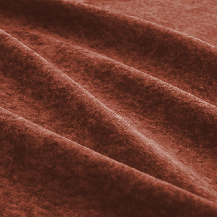 Ottoman Velvet Red