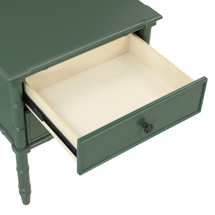 Emmett 2 Drawer Nightstand Vintage Green