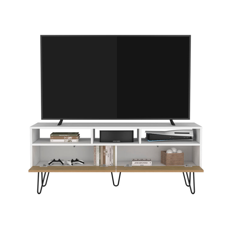 Glenns Ferry Tv Stand, Living Room, White Macadamia