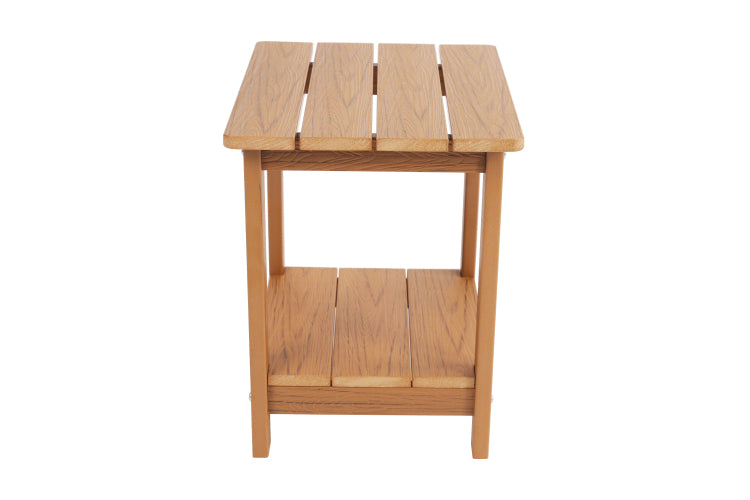 Stylish Side Table Perfect For Outdoor Yard Togethers Snacks & Cozy Afternoon Relaxation,Hips Material