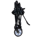 Minimeetall Multi Use Bag,Collapsible Foldable Wagon Cart Beach Wagon Heavy Duty Utility Cart Utility Wagon Grocery Cart For For Camping 3Pcs Plastic Liner Bag Cover , Black
