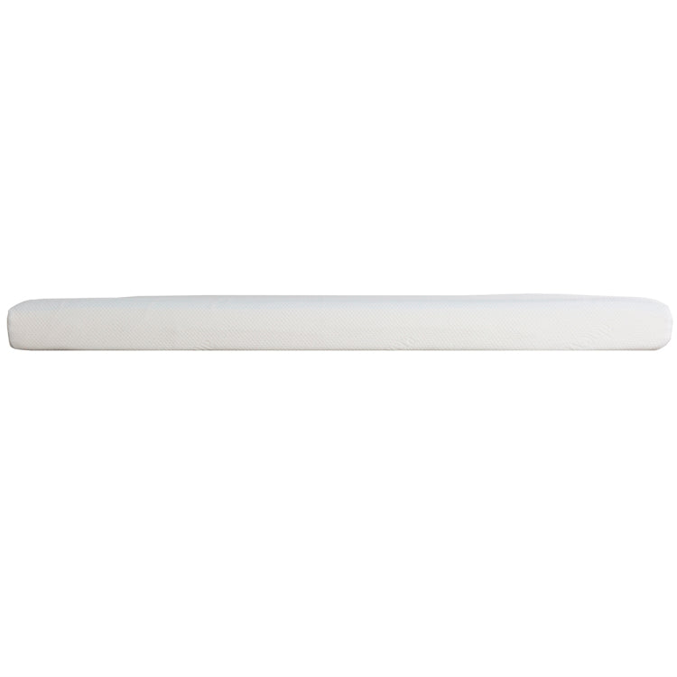 6 In. Firm Gel Memory Foam Mattress For Full Size Bed, White