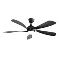 52 Inch Modern With 3 Color Dimmable 5 Abs Blades Remote Control Reversible Dc Motor With Led Light