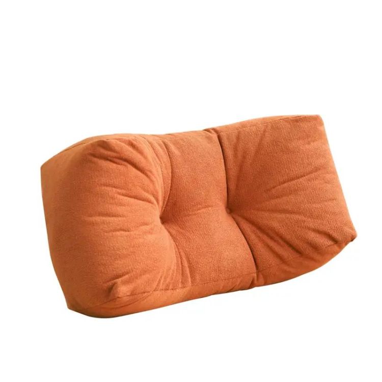 Orange Lumbar Pillow 1Pc