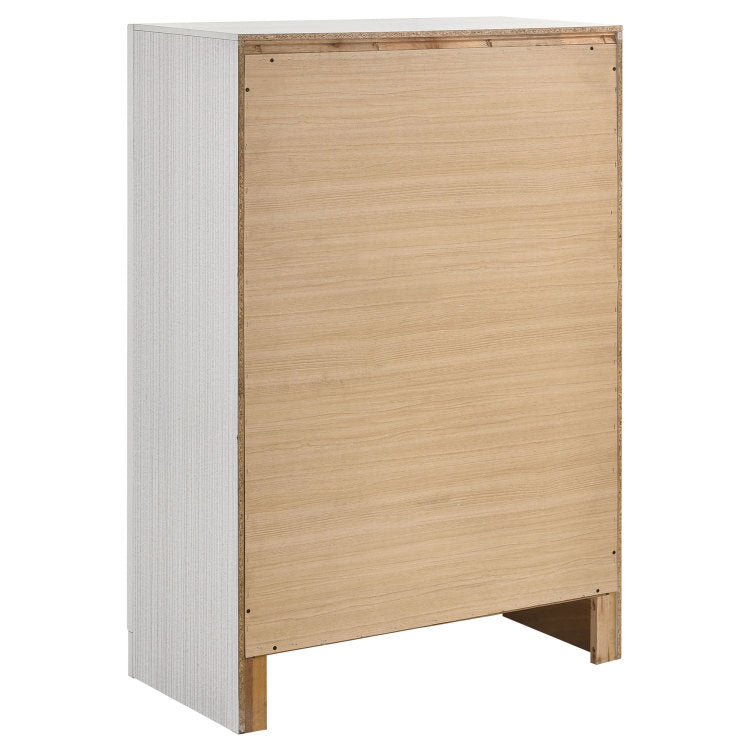 Corbin White 5 Piece Queen Bedroom Set