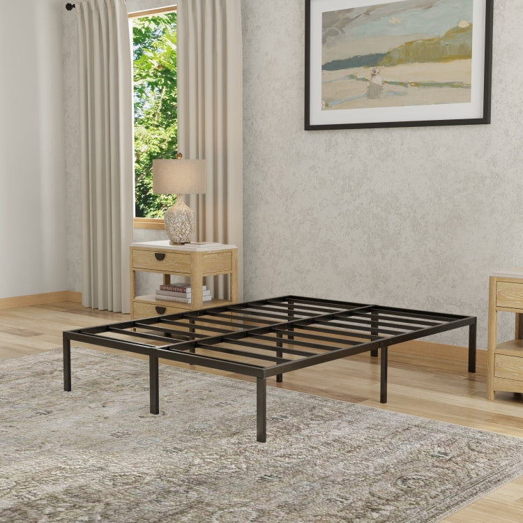 Heavy Duty Twin Steel Black Platform Foundation