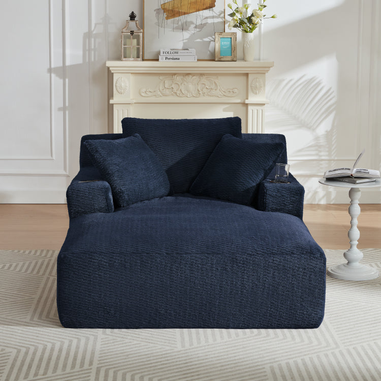 Oversized Chaise Lounge Chair Indoor,No Assembly Required,Comfy Sleeper Sofa For Living Room,Office