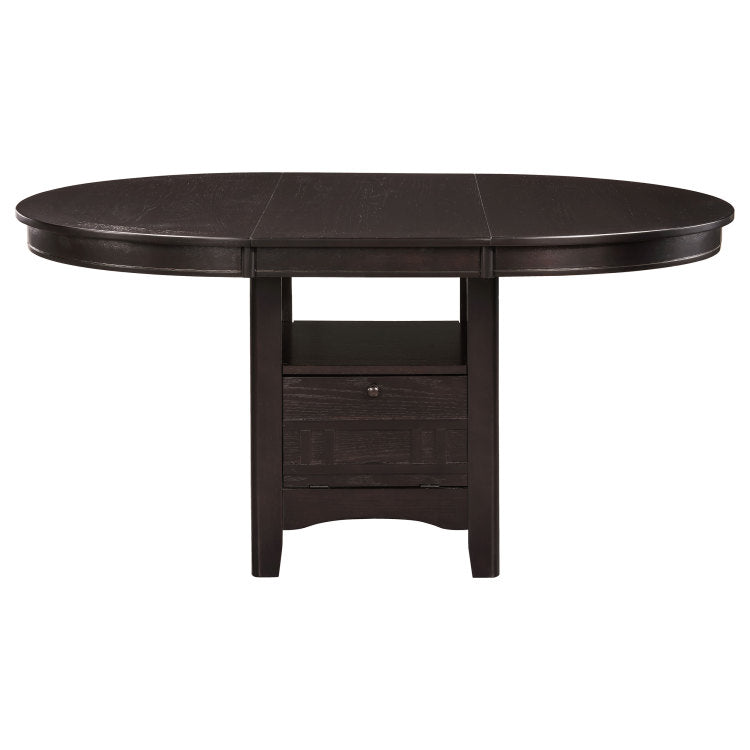 Hester Black And Espresso 5 Piece Dining Set