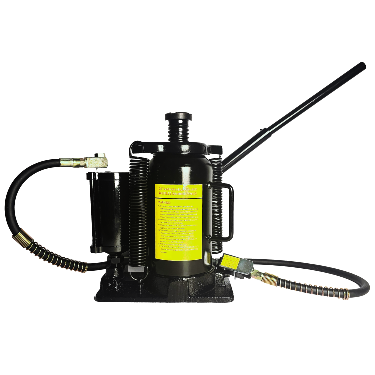 Air Hydraulic Bottle Jack, 20 Ton 40000 Lbs Bottle Jack, 10.23 20.07 Inch Lifting Range, Manual Handle And Air Pump, For Car, Pickup, Truck, Rv, Auto Repair, Industrial Engineering