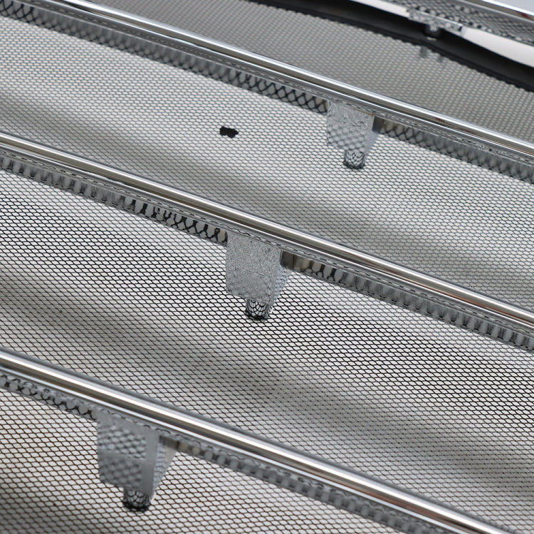 Chrome Front Grille Compatible With Freightliner Cascadia 2018 With Bug Screen