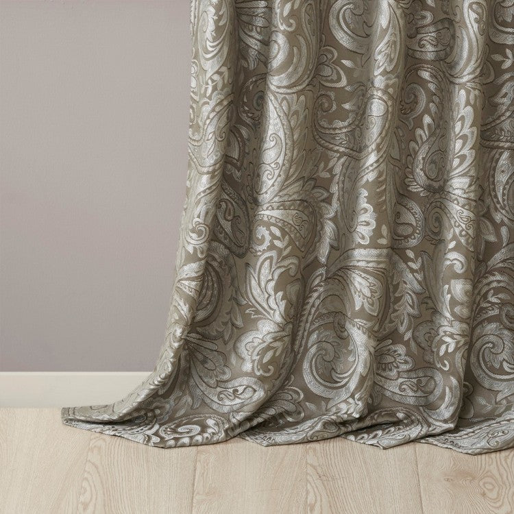 Jacquard Curtain Panel Pair 2 Pcs Window Panels