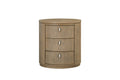 Oval Nightstand Toffee