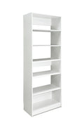Prosper 32" White Wood Walk In Closet With Five Shelves