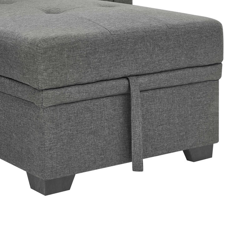 86'' Upholstered Pull Out Sofa Bed