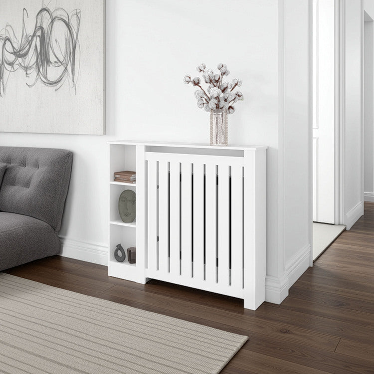 Risk Radiator Cover With Storage, Space,Saving Design,White