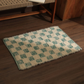 Checker 36X24" Scatter Rug Stylish Accent Rug For Living Room, Bedroom, & Home Decor"