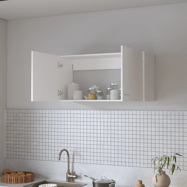 White 2 Door Wall Cabinet