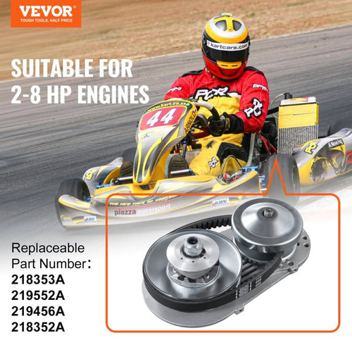 2000 Rpm Drive Clutch Durable Clutch With 2 8 Hp Engine & Rubber Belt