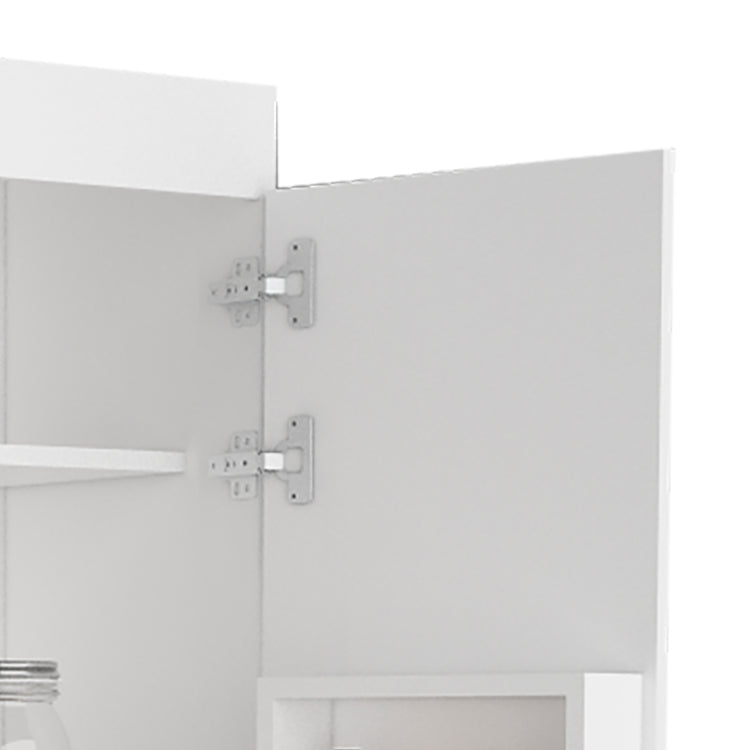 Albany,Double Door Pantry Cabinet, Five Shelves