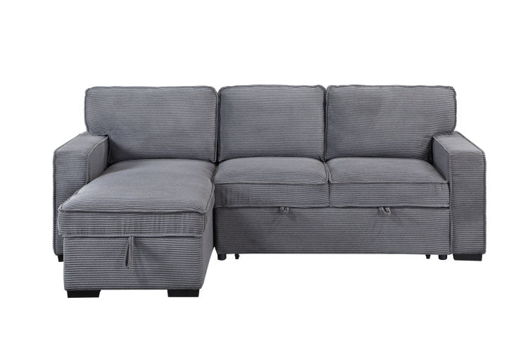 Territory Light Grey Pull Out Sofa Bed