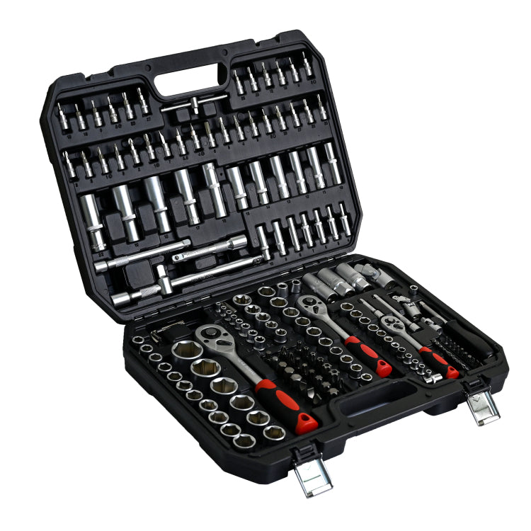 Tool Set Socket And Ratchet Wrench Toolbox, 171Pcs Tool Box, Universal Home Car Repair Tool Set For Men And, Perfect For Homeowners, Diy Enthusiasts, And Mechanics