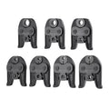 Rls Press Jaws 7Pcs Pressing Jaws 1 4" To 1 1 8" For Standard Press Tools