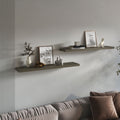 Shelves 1.5" H, 2 Shelves, Olive Living Room