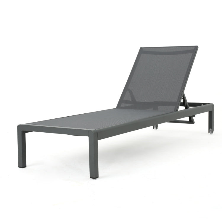 Cape Coral Kd Chaise Lounge Grey