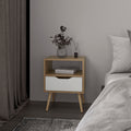 Kechi Nightstand White Macadamia