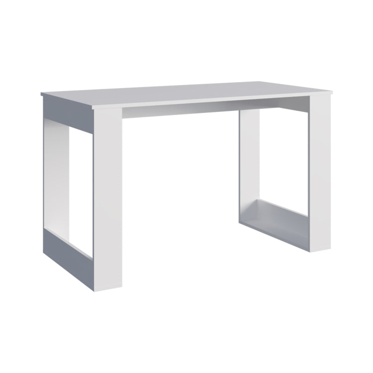 Writing Desk With Ample Workstation And Sturdy Legs