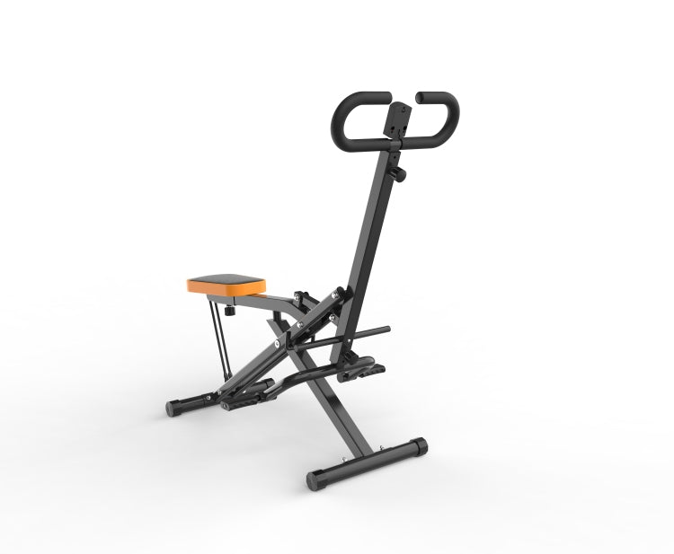 Squat Machine For Home, Assist Trainer For Glutes Workout Foldable With Resistance Bands, For Botty Glutes Butt Thighs, Ab Back Leg Press Hip Thrust For Home Gym Fitness Black