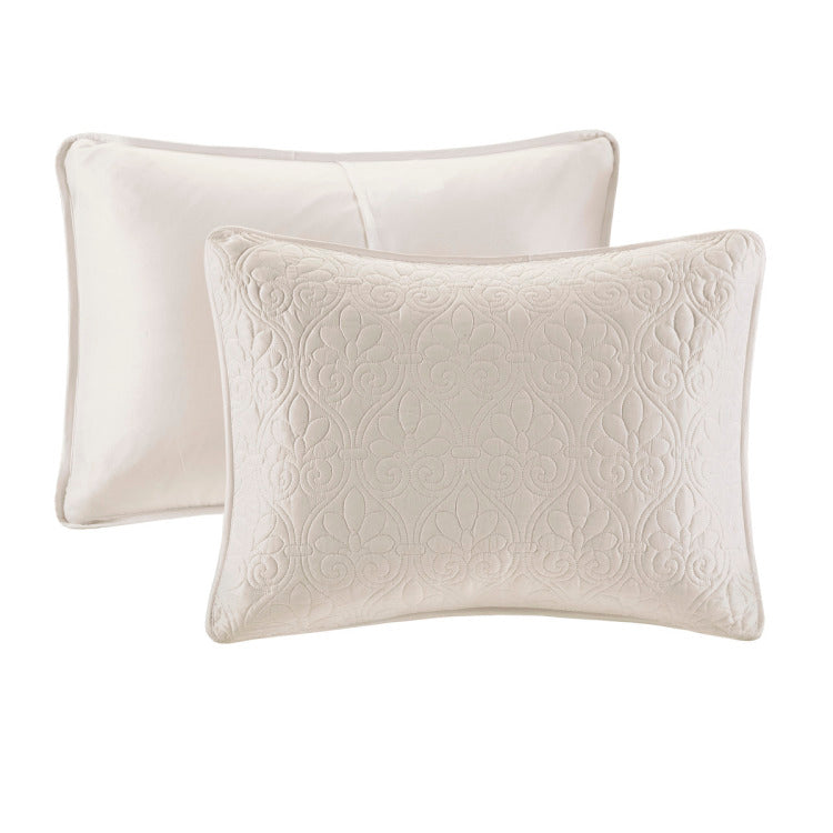 Reversible Bedspread Set Cream King