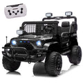 24V 100W*2 Two Seater Kids Ride On Car W Rc 3 Speed Adjustable,Led Headlights,4 Wheel Shock Absorption,Usb Mp3 Charging & Battery Indicator,Bluetooth & Music Electric Toy Car For Kids 3 8