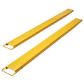Pallet Fork Extensions, 96" Length 4.5" Width, Heavy Duty Carbon Steel Fork Extensions For Forklifts, 1 Pair Forklift Extensions, Industrial Forklift Fork Attachments For Forklift Truck, Yellow