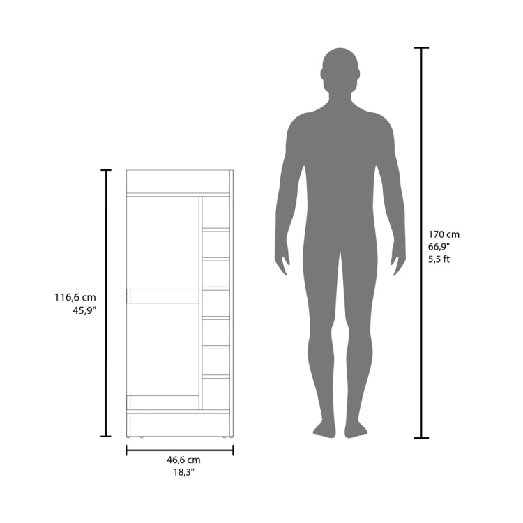Glen Lyon Bar Cabinet, Living Room, Black