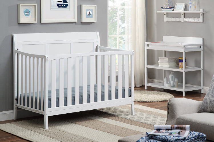 Shailee 4 In 1 Convertible Crib White